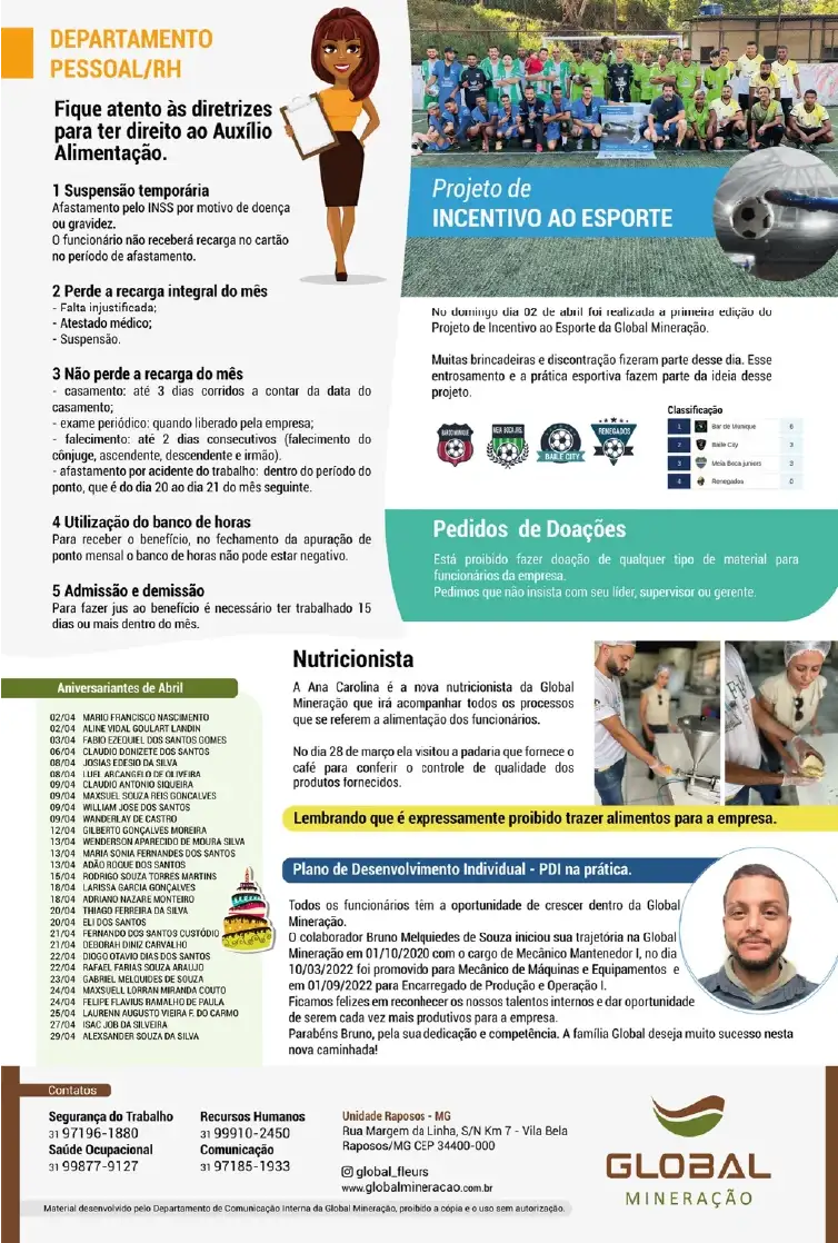Comunicação de liderança, processos e integração de equipes